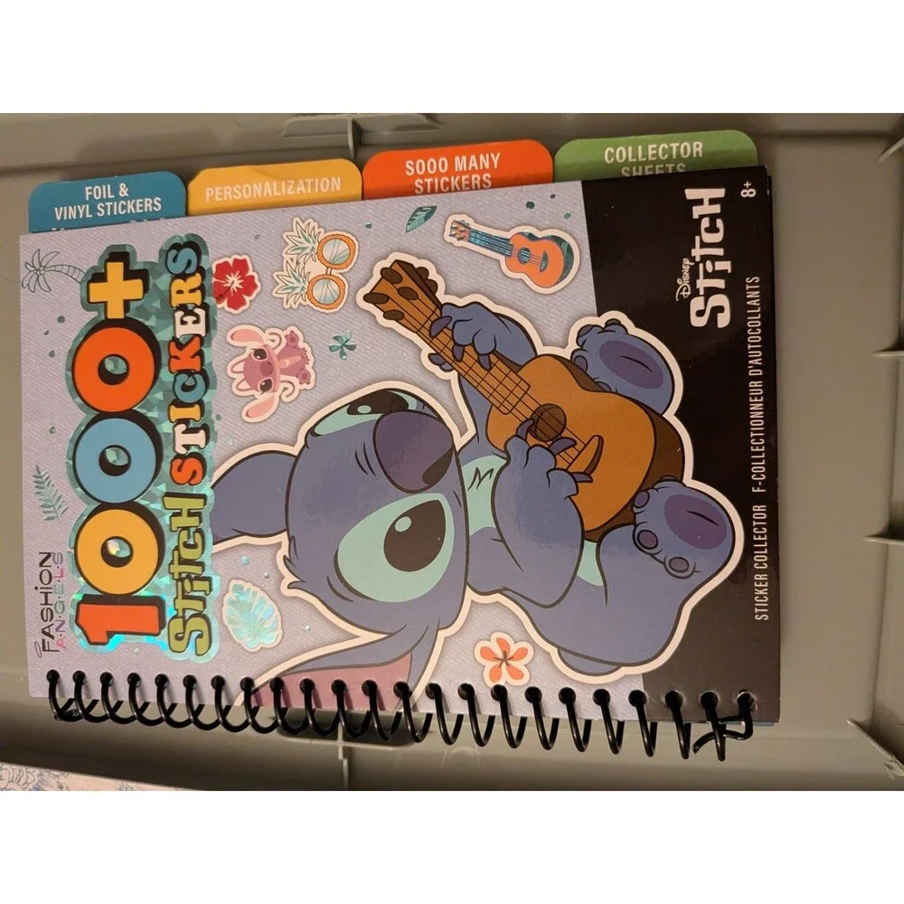 Make It Real: Disney Stitch Fuzzy Journal & Pen - And 1000 Stitch Sticker Book